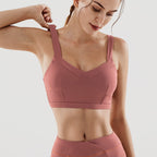 Rimless bra yoga blouse